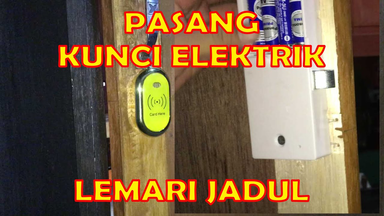 Pasang Kunci Elektrik di Lemari