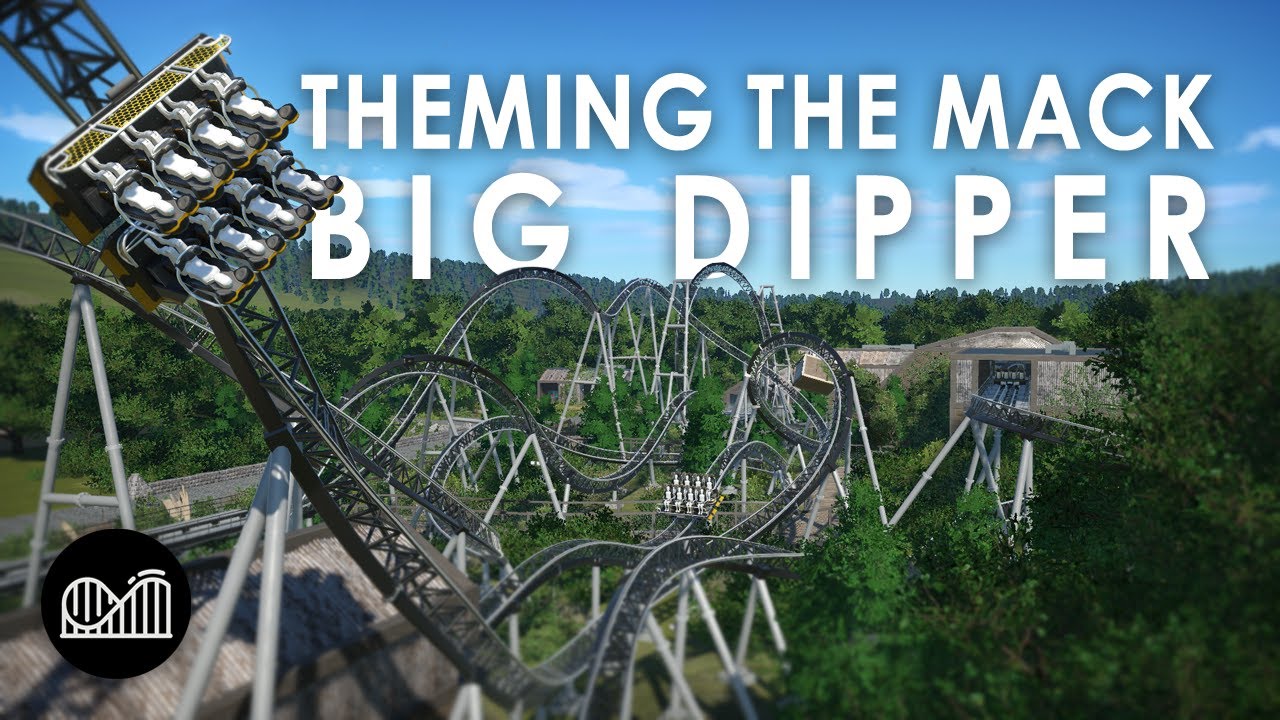 THEMING THE MACK BIG DIPPER - Realistic Planet Coaster Park - Wonder World Ep 5
