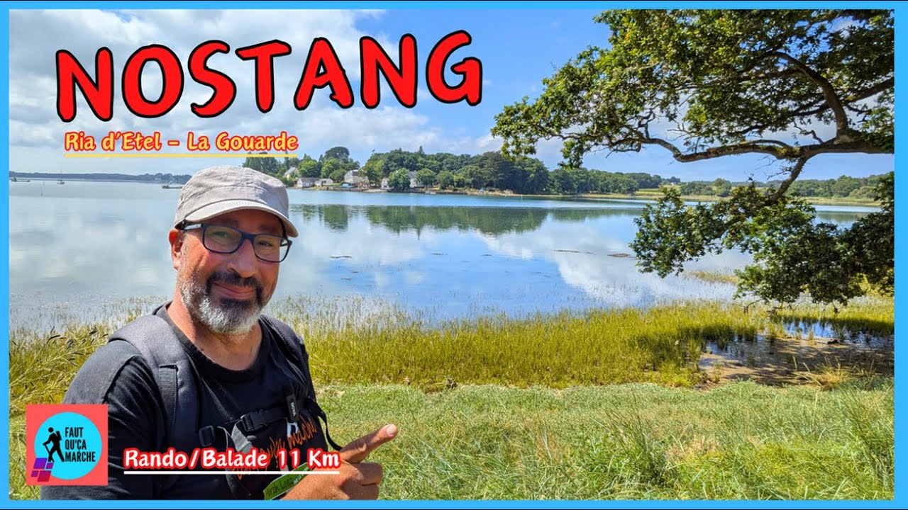 Nostang. Randonnée dans la Ria d'Etel. 11 Km. #morbihan #riadetel #randobretagne