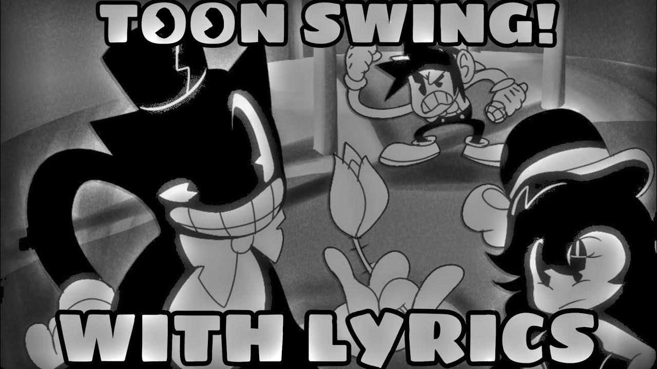 Toon Swing! with Lyrics | FNF: Vs Cartoon Cat V2 UPDATE (Mod by Kenith YT)