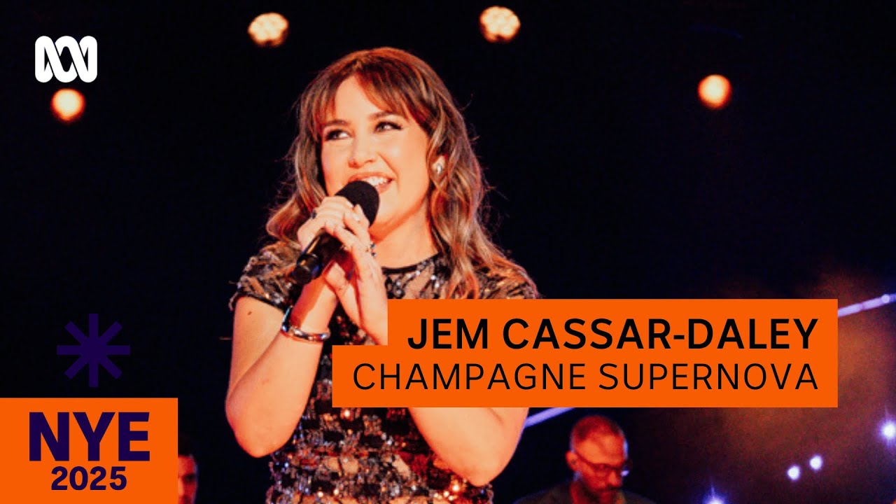 Jem Cassar-Daley covers Champagne Supernova | Sydney New Year's Eve 2025 | ABC iview