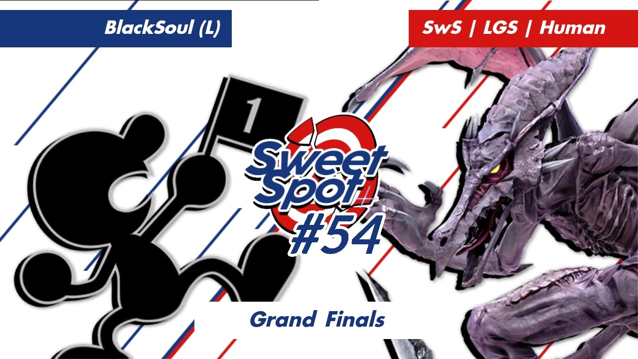 Sweetspot #54 Grand Finals - BlackSoul (L) (Mr Game & Watch) VS SwS | LGS | Human (Ridley)