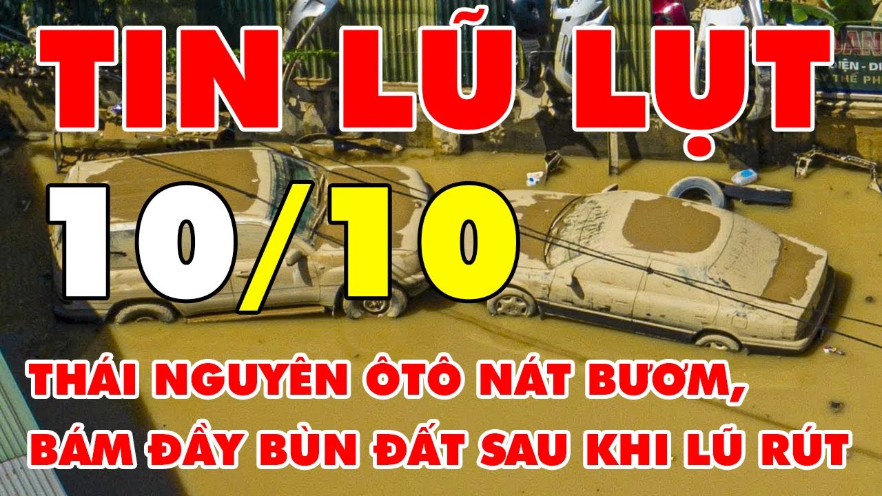 🆘 TIN B&Atilde;O MỚI NHẤT:  &Ocirc; t&ocirc; n&aacute;t bươm, b&aacute;m đầy b&ugrave;n đất sau khi lũ r&uacute;t ở Th&aacute;i Nguy&ecirc;n