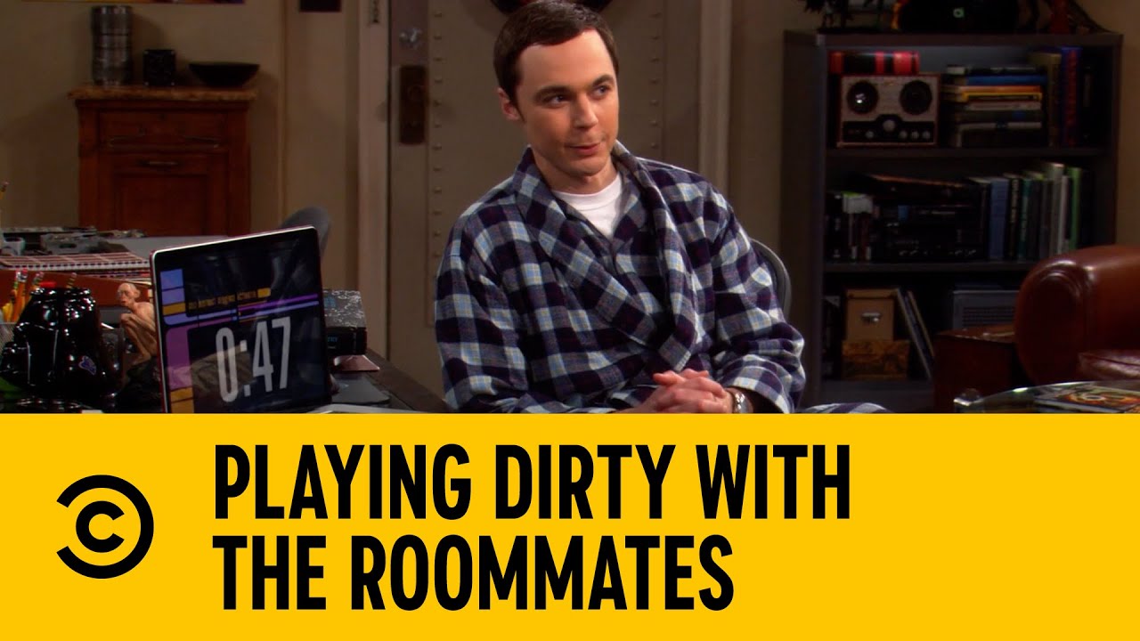 Playing Dirty With The Roommates | The Big Bang Theory | Comedy Central Africa