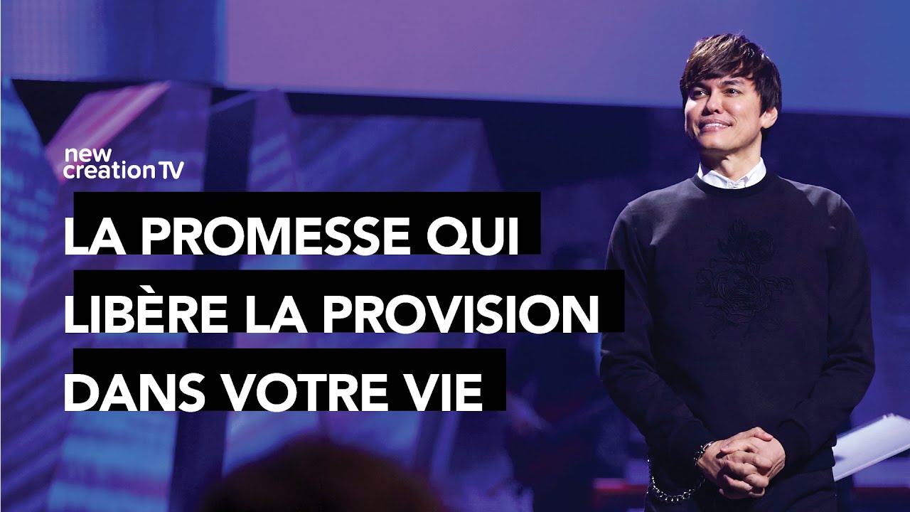 Pour réussir, suivez le plan de Dieu  | Joseph Prince | New Creation TV Français