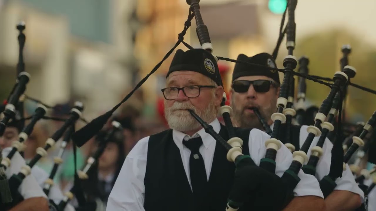 Kincardine's Saturday Night Pipe Band Parade
