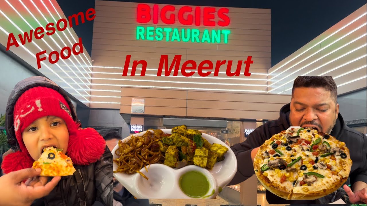 Biggies Restaurant in Meerut awesome pizza and pasta great experience awesome and delicious food ❤️