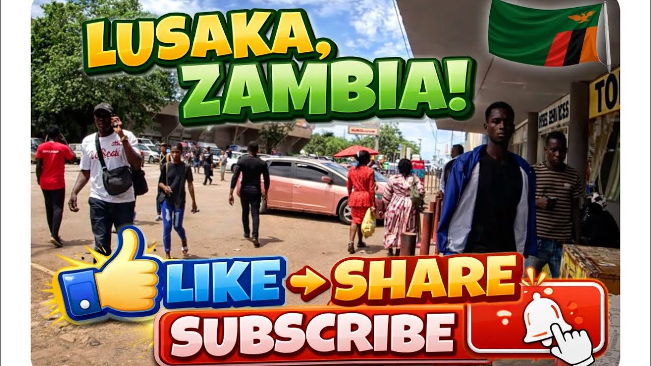 Жизнь в Лусаке, Замбия 🇿🇲 Африка в движении ￼