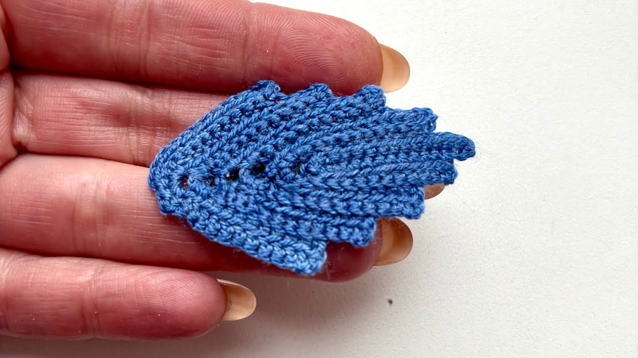4. Листок  #ірландськемереживо #crochet #вязаниекрючком #irishlace #листик #листок