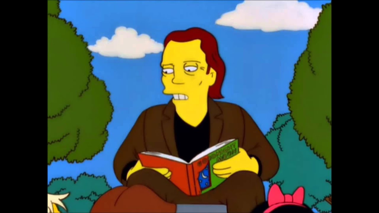 The Simpsons - Christopher Walken reads Goodnight Moon