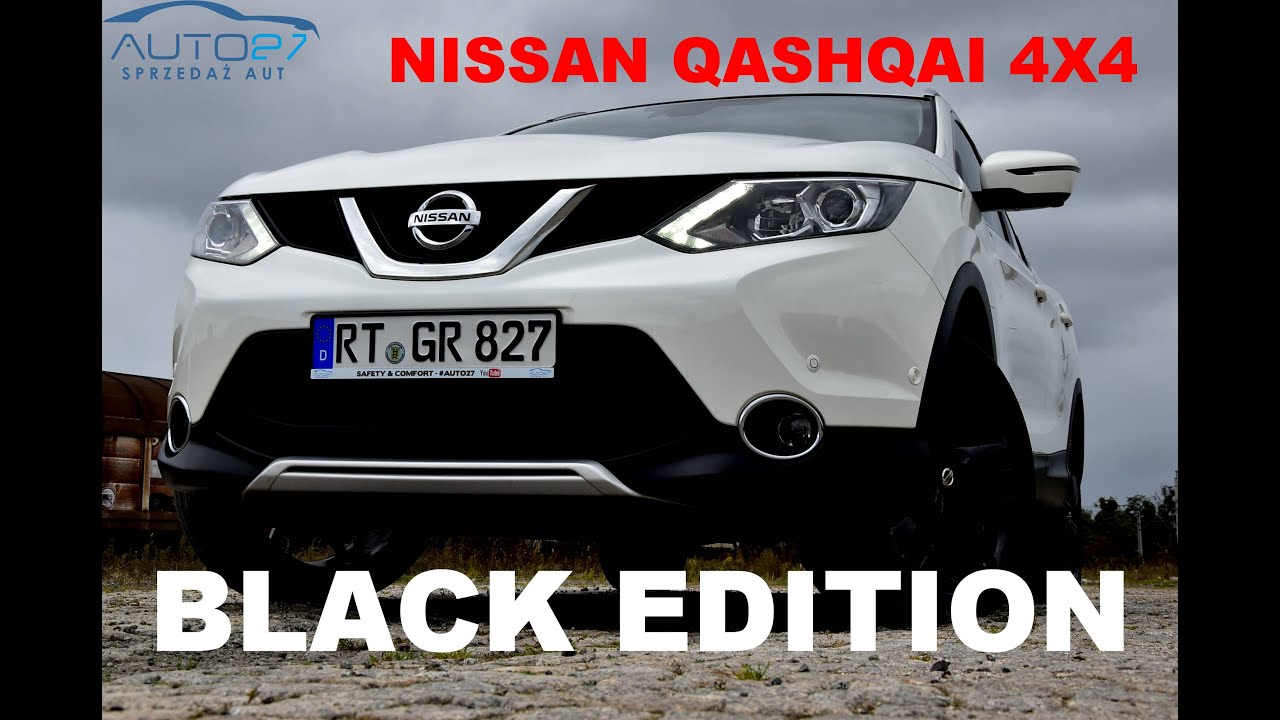 #AUTO27 - SPRZEDANY - TEST - NISSAN QASHQAI 4X4  Black Edition. Crossover PREMIUM!