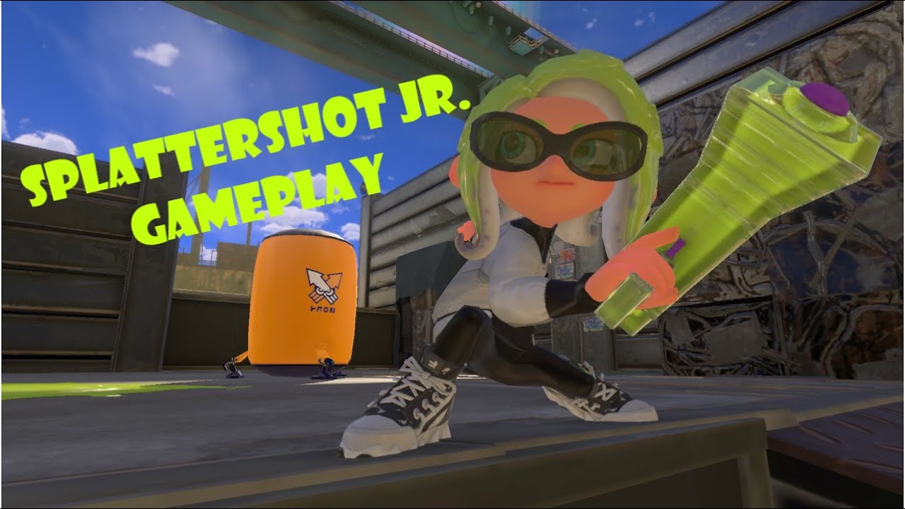 Splattershot Jr Gameplay - Splatoon 3 | X-Battle (Splat Zones)