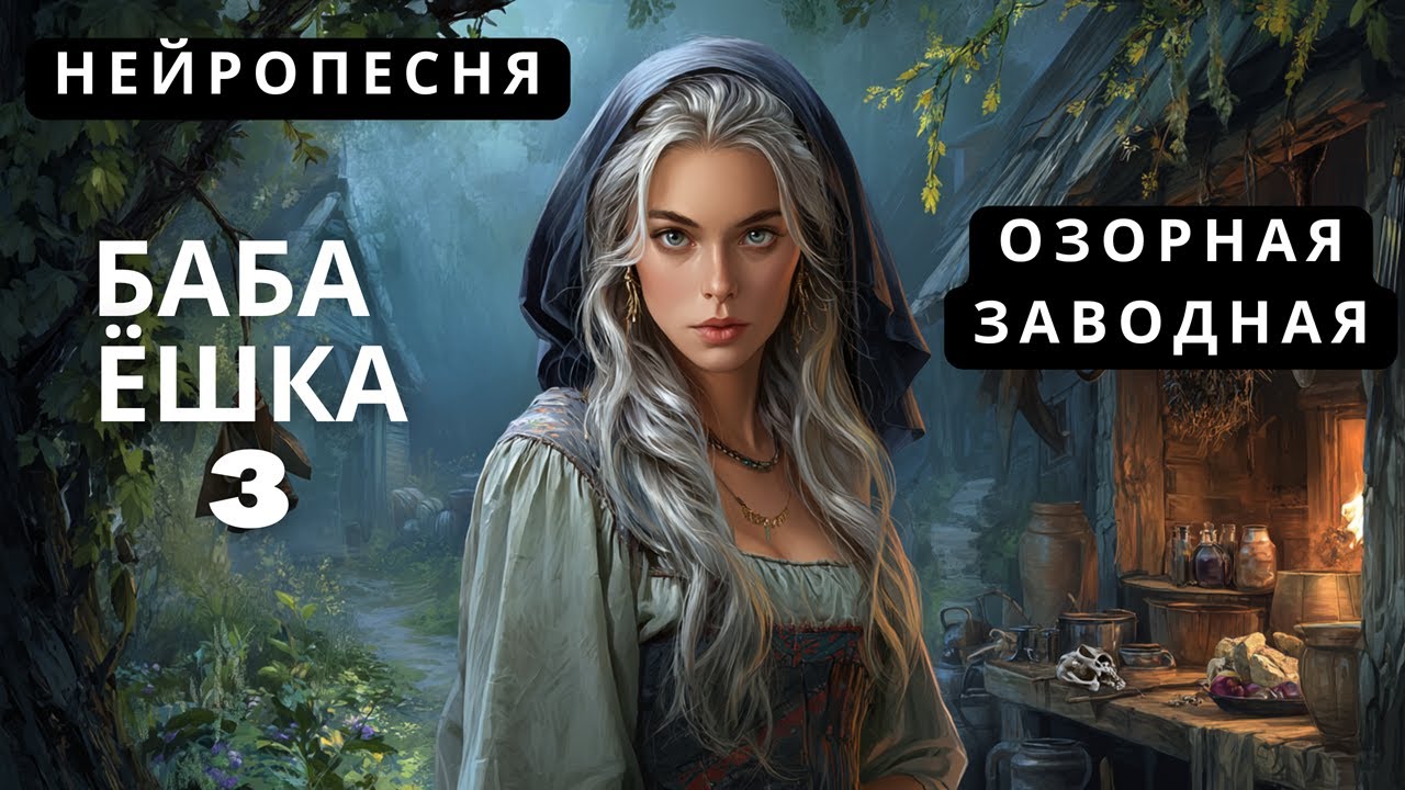НЕЙРОПЕСНЯ | Баба Ёшка 3 | Весёлая сказочная песня народный стиль | Жанна Королёва | AI Music Studio