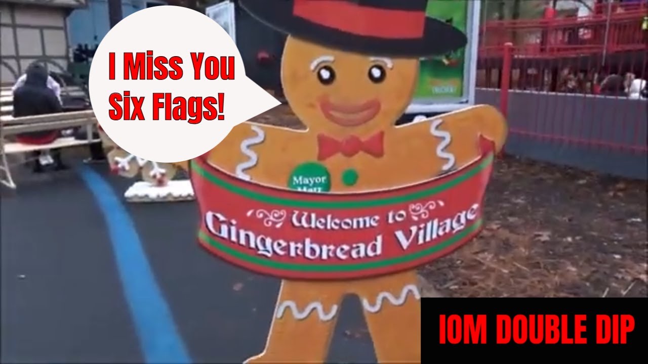 Каким был парк развлечений Six Flags Holiday in the Park до пандемии COVID-19?