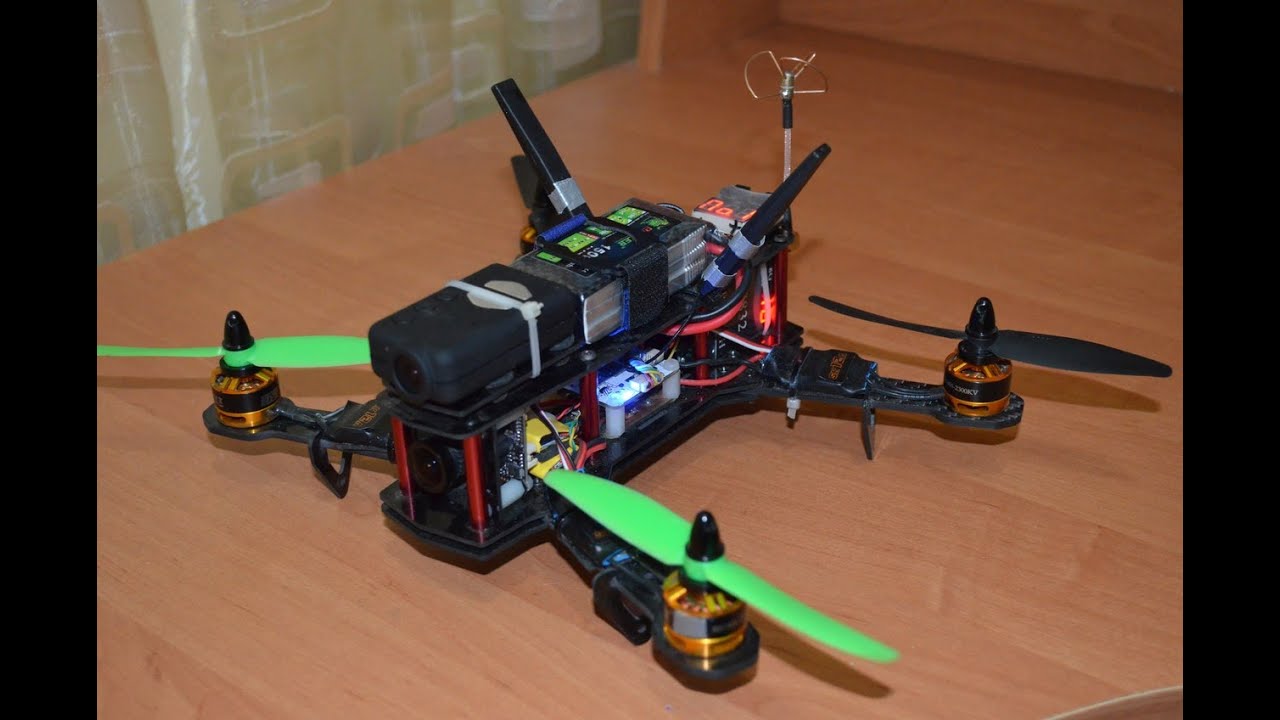 Установка FPV комплектующих на квадрик ZMR250( 3-я часть по сборке)