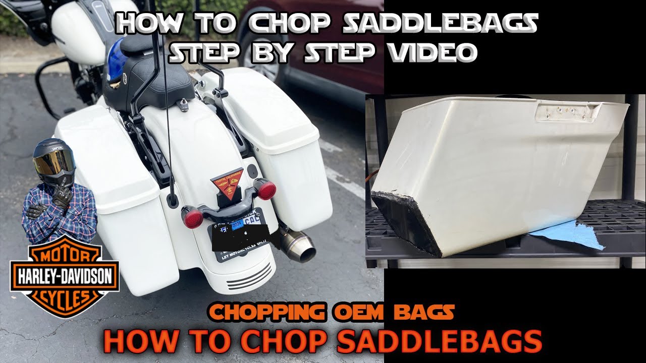 How to Chop Harley Saddlebags - The Best Way to do it!
