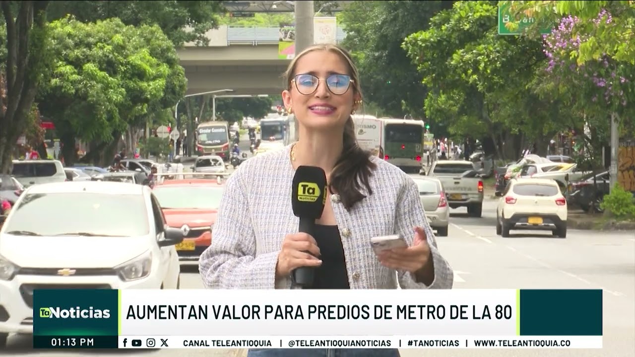 Alcaldía de Medellín y el metro de la 80 - Teleantioquia Noticias
