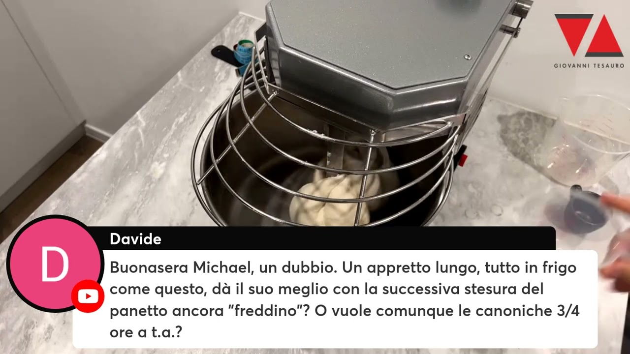Impasto per pizza tonda classica e Q/A LIVE - Ep. 1
