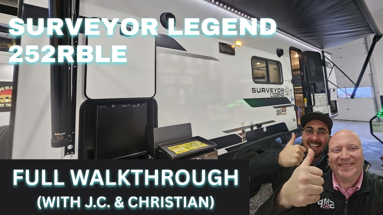 2026 Surveyor Legend 252RBLE - Full Walkthrough with J.C. & Christian #forestriver #surveyorlegend