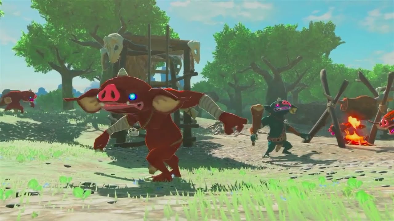 First Time Playing Zelda! The Legend Of Zelda Breath Of The Wild Pt.1