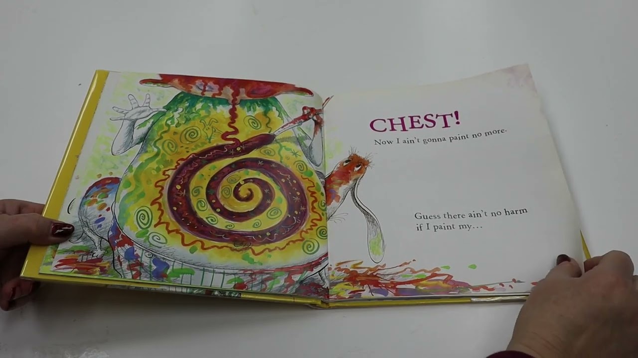 I Ain't Gonna Paint No More! by Karen Beaumont; Illustrated by David Catrow