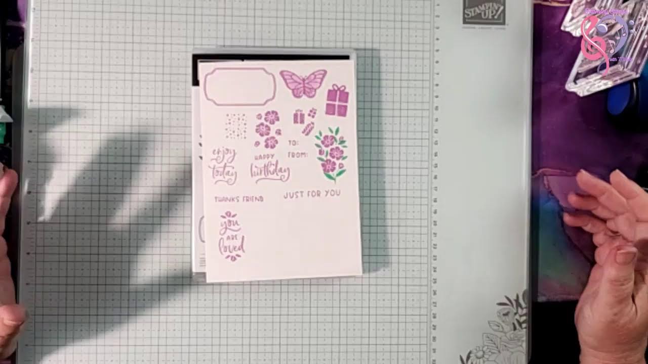 Playing with the Keeping Tabs & Labeled with Love Bundles from the Stampin' Up!
