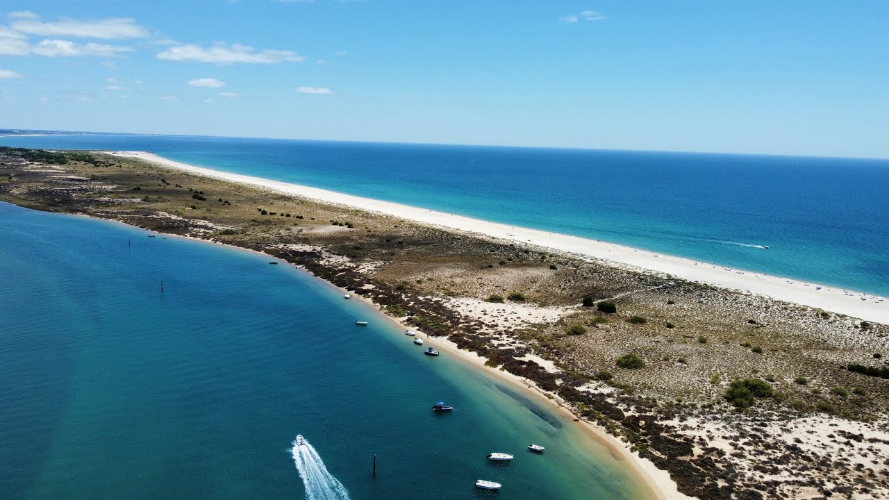 Tavira Island 2025 - Algarve Portugal (from above)