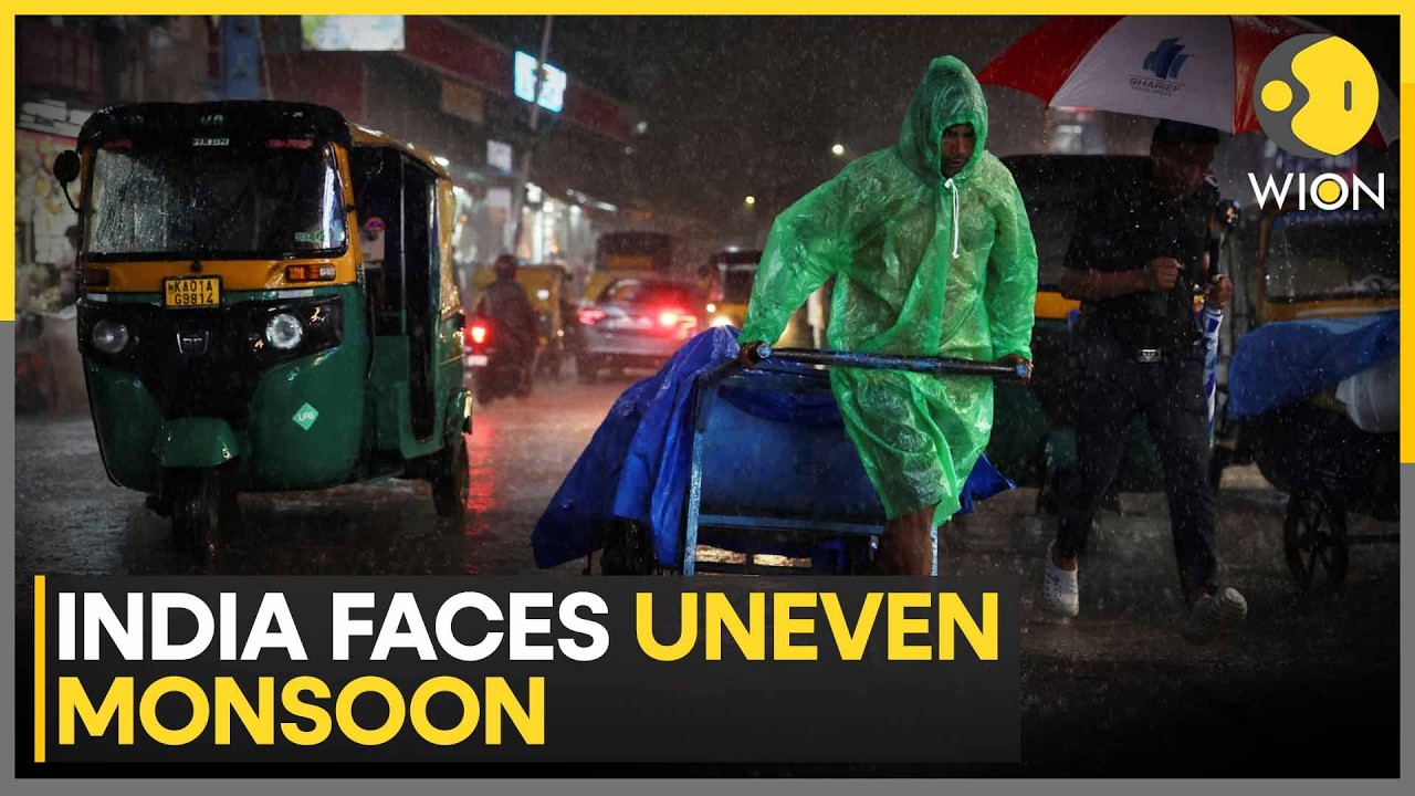 India Monsoon: Heavy Showers Lash Kolkata, Parts of West Bengal | WION News