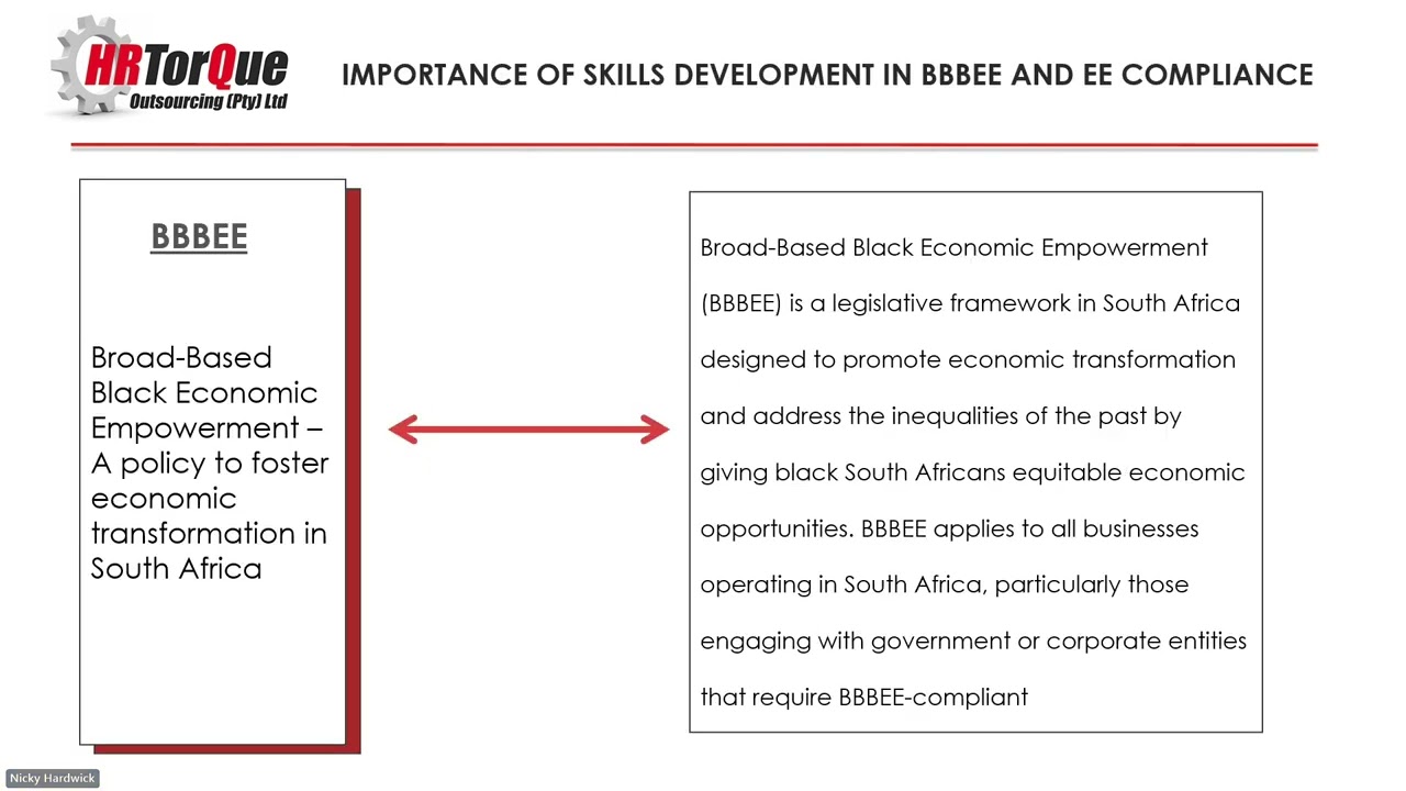 Webinar - Unlock Strategic Skills Development for BBBEE & Employment Equity Success - 26 Feb 2025