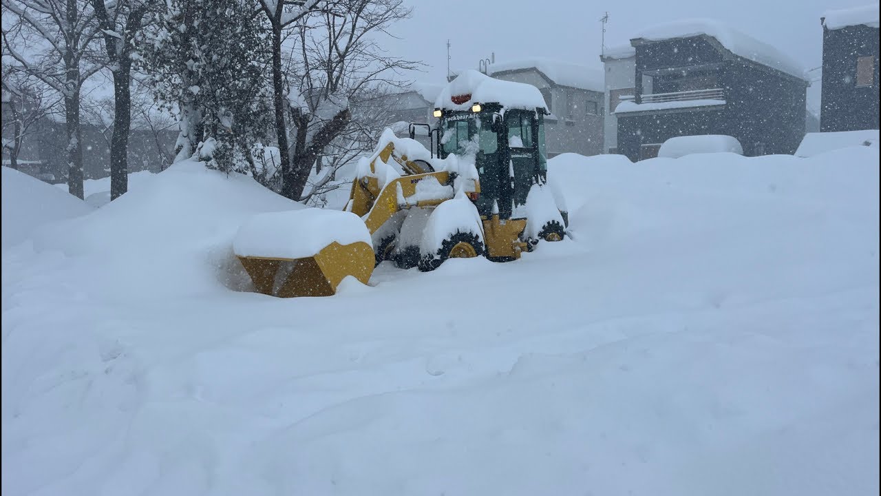 朝起きたらとんでも大雪