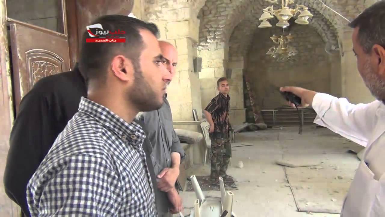 شبكة حلب نيوز::باب الحديد ||جوله لكاميرة حلب نيوز في حي باب الحديد 3-6-2014