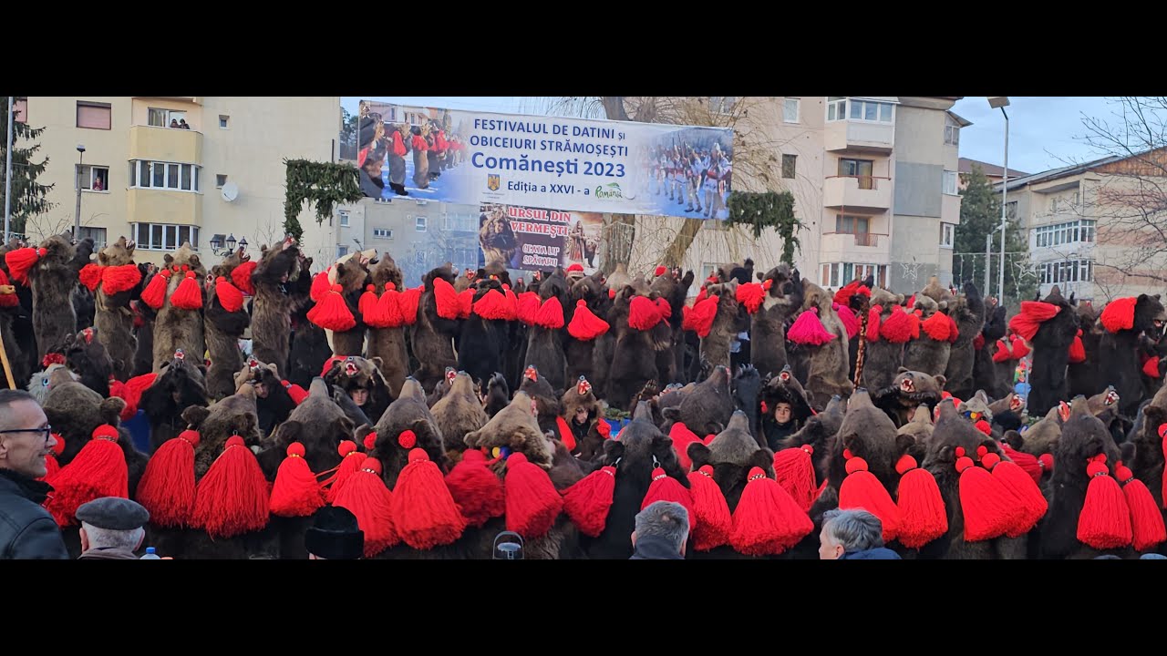 Ursul Din Vermesti | Ceata Lui Spataru- Festivalul De Datini Și Obiceiuri Strămoșești Comanesti