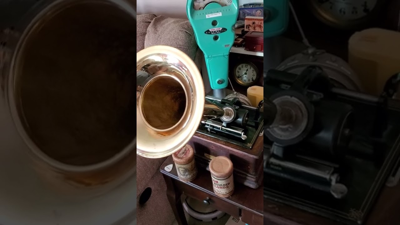 1905 Edison Standard C cylinder phono!