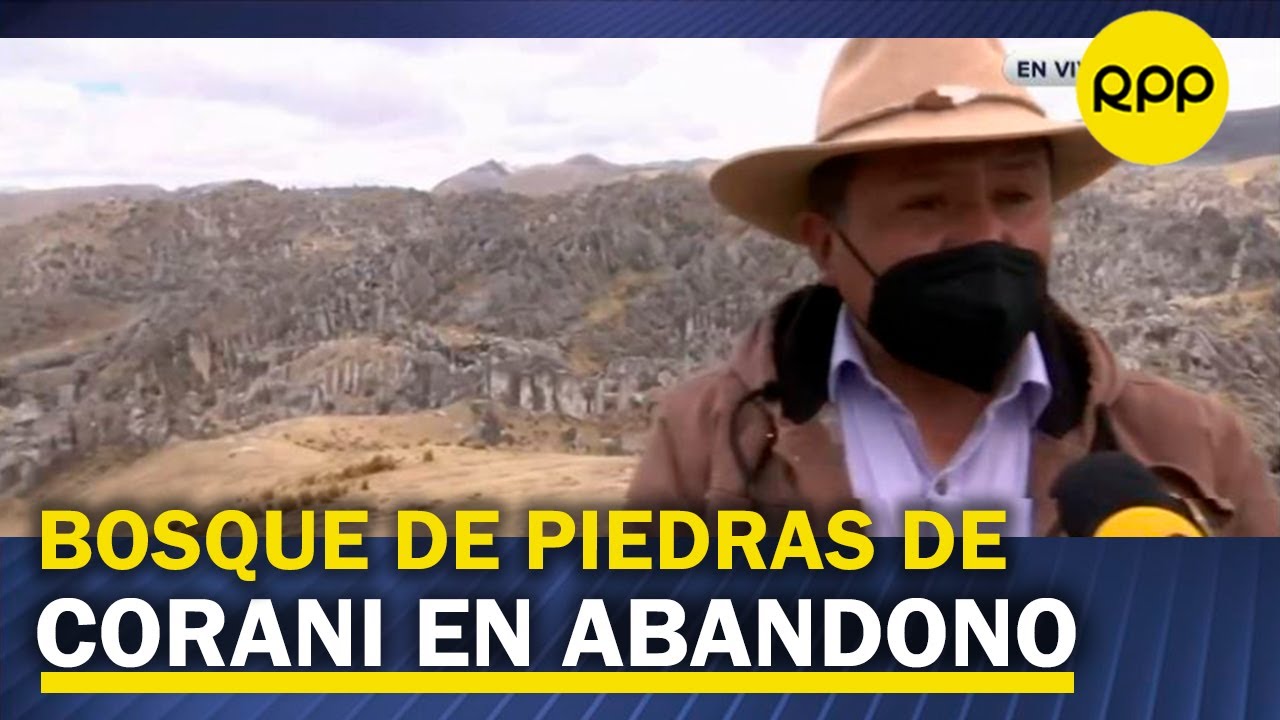 Puno: bosque de piedras de Corani se encuentran abandonado