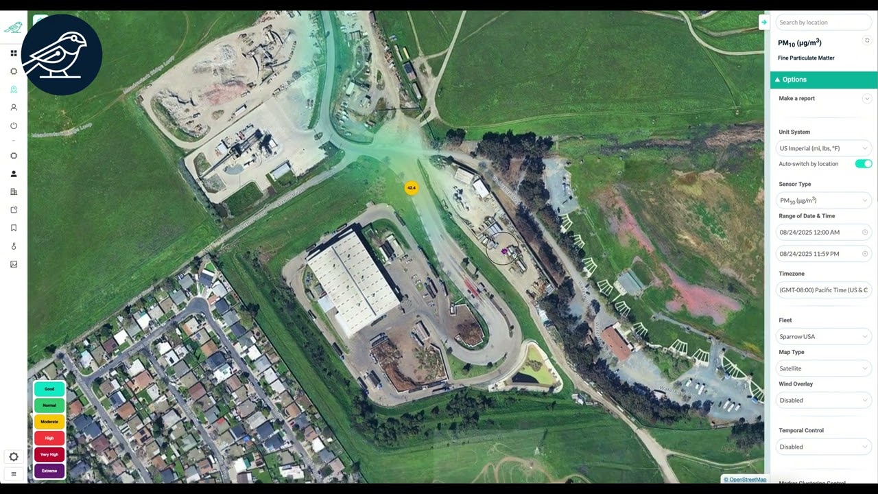 Map of Martinez Acme Waste Area August 2025 by Sparrow