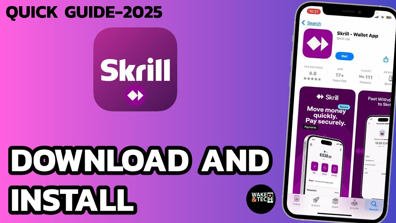 How to Download and Install Skrill Wallet App on iOS (Step-by-Step Guide 2025)