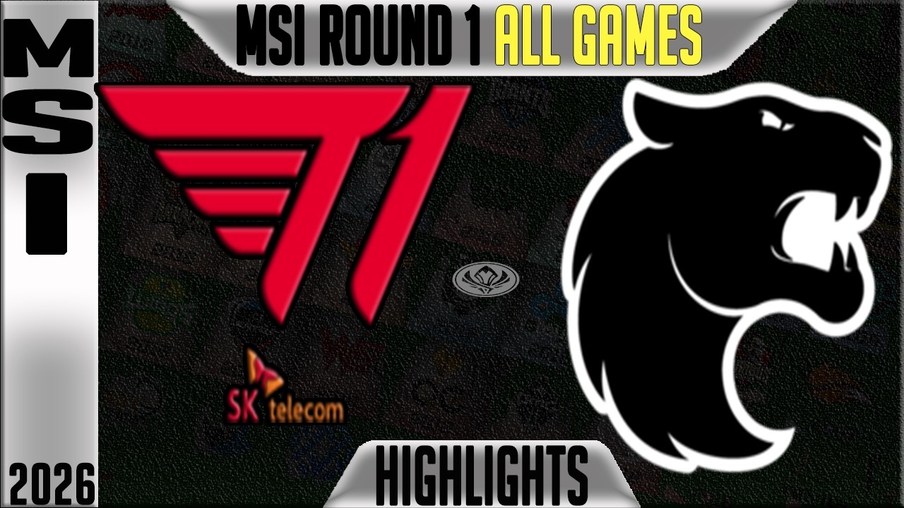 T1 vs FUR Highlights ALL GAMES | MSI 2026 Day 4 | T1 vs Furia
