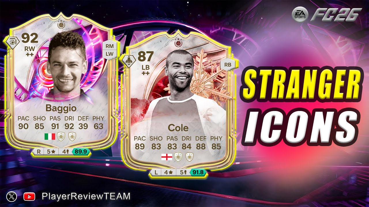4⭐5⭐ Эшли Коул 87 + 5⭐4⭐ Роберто Баджо 92 SBC | Обзор игрока FC 26