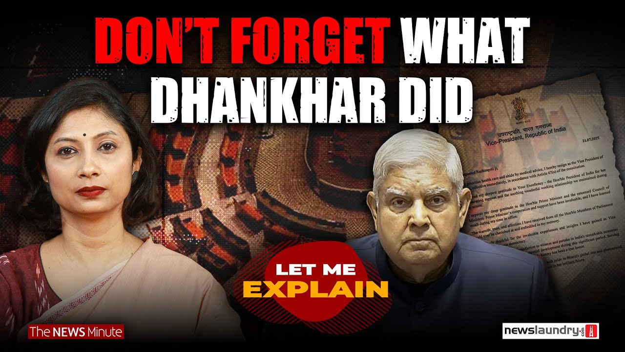 The Umpire who took sides: V-P Dhankhar’s polarising legacy | Let Me Explain