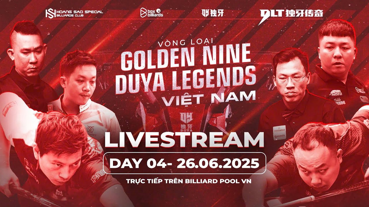 TRỰC TIẾP | ĐẶNG THÀNH KIÊN VS GIA HOÀNG ANH | VÒNG LOẠI  GOLDEN NINE DUYA LEGENDS VIỆT NAM