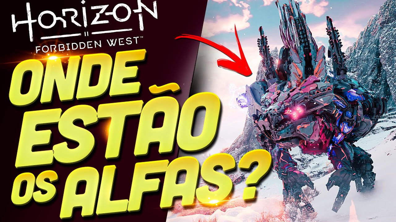 ONDE ESTÃO OS AGOUROS E CARNIFICINAS ALFA EM HORIZON FORBIDDEN WEST???