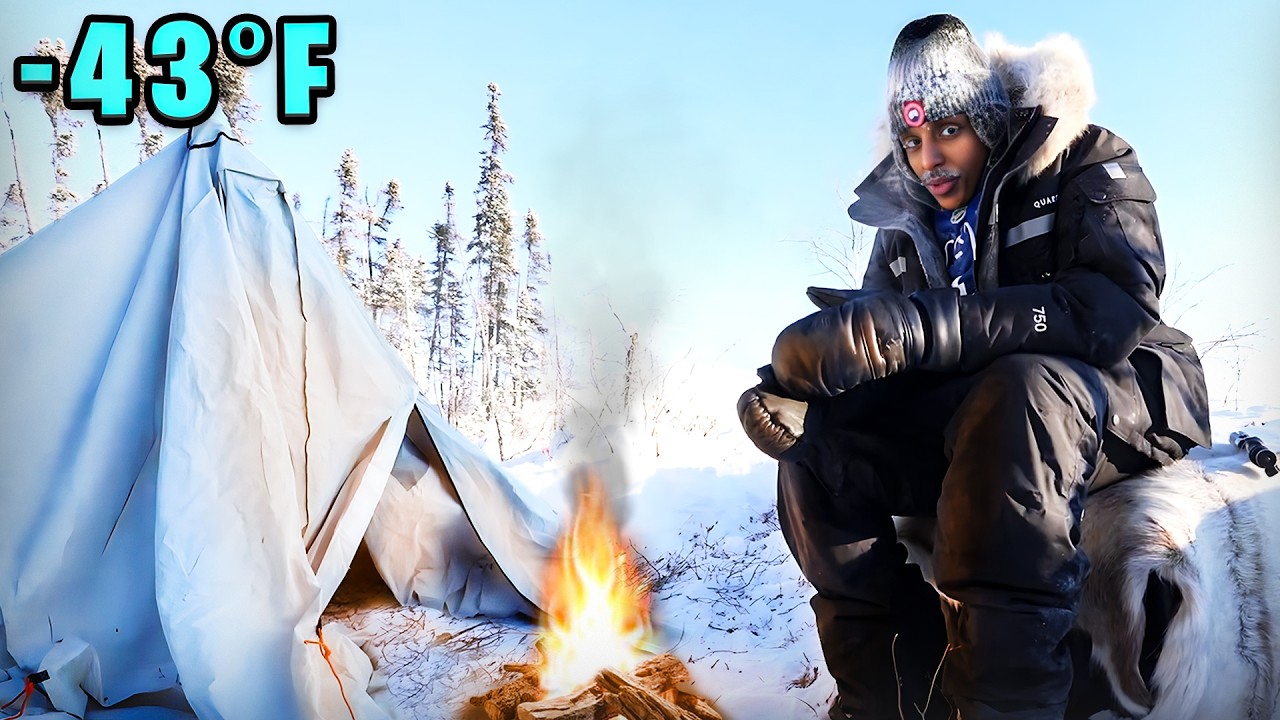 I SURVIVED THE ARCTIC FOR 24 HOURS!!