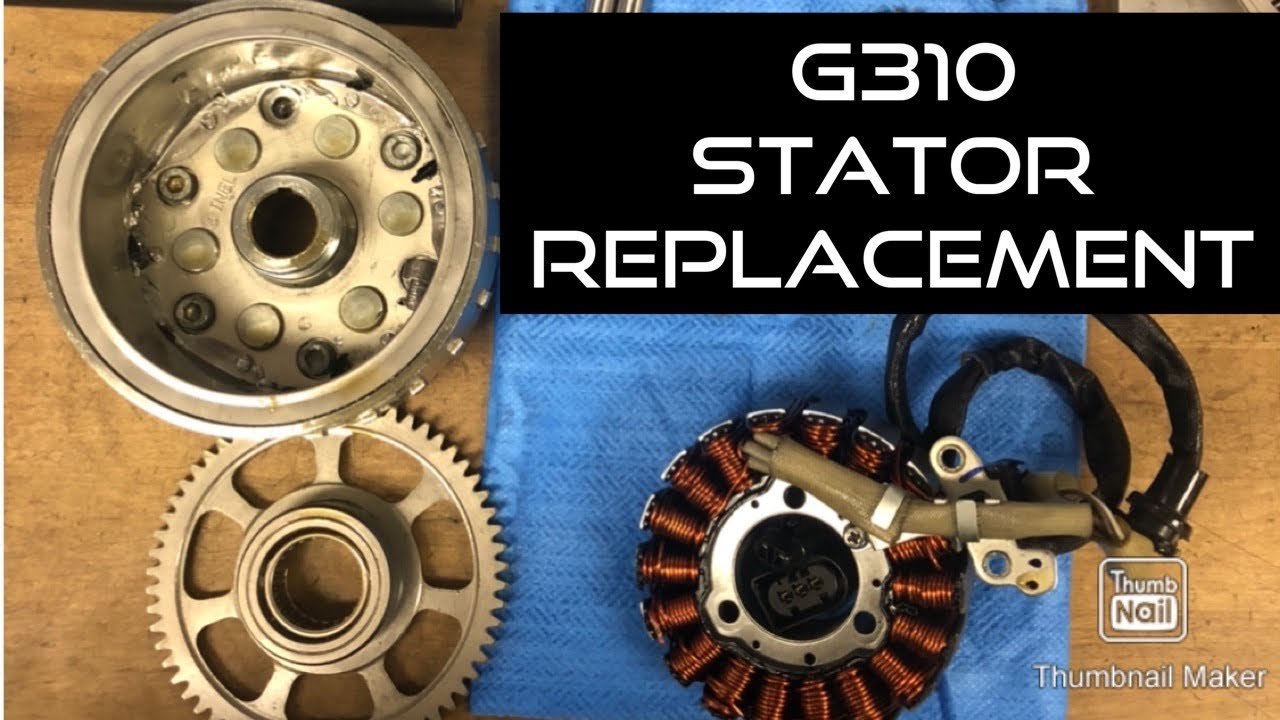 BMW G310 charging system repair (part 2)