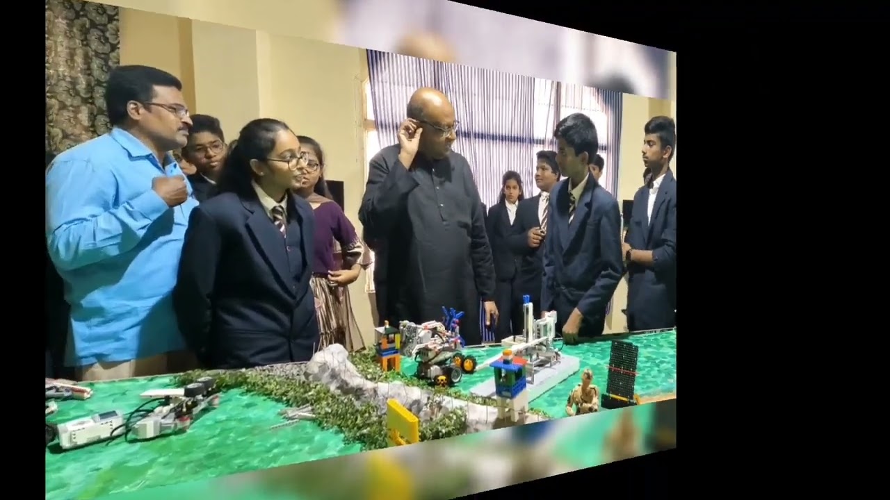 Robotic expo 2K22 @ Montessori Indus School's Kurnool...