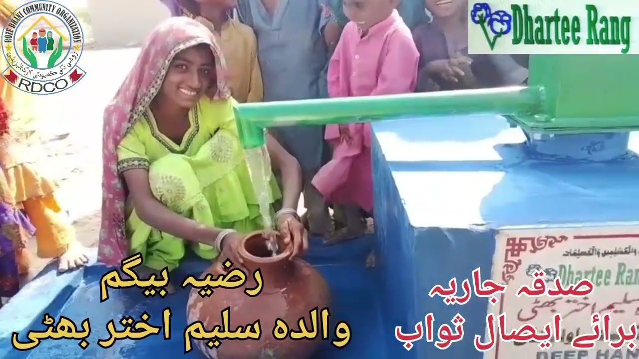 Deep handpump working process 