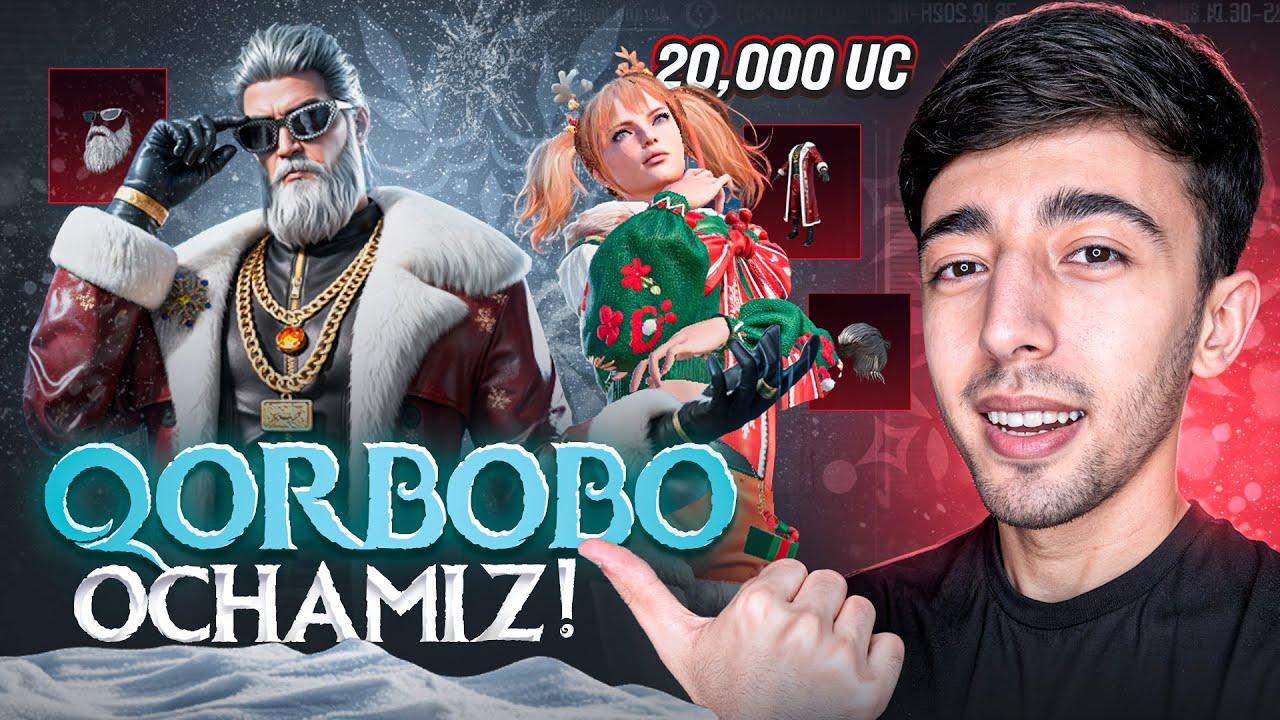 QORBOBO KELDI 🥶 10,000 UC HAMMASINI OLDIM - PUBG MOBILE