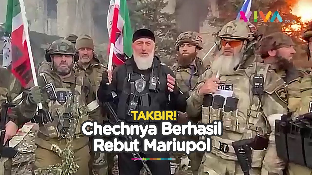 Takbir Menggema, Chechnya Rayakan Keberhasilan Rebut Mariupol