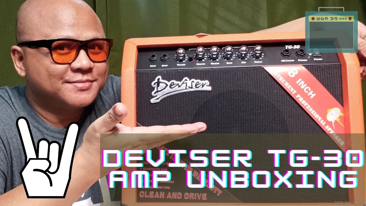 DEVISER TG-30 GUITAR AMP - | UNBOXING | REVIEW | DEMO ( TAGALOG )