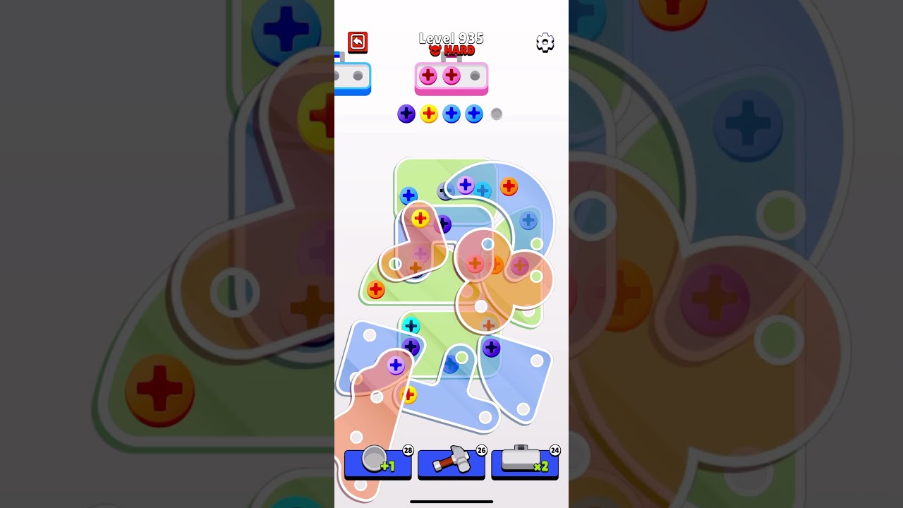 Screw Jam level 935 solution #games