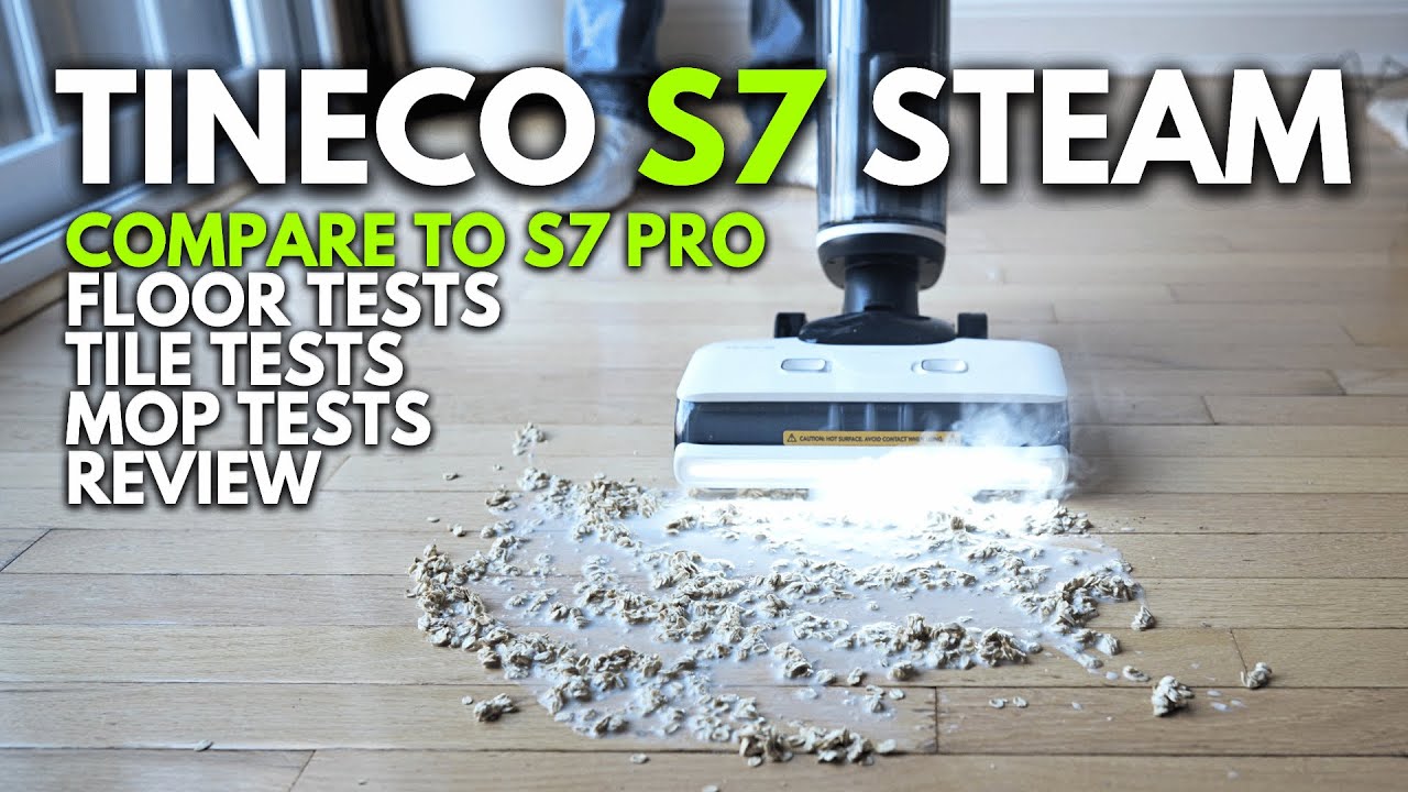 TINECO S7 STEAM &mdash; беспроводной паровой пылесос для влажной и сухой уборки за 700 долларов?